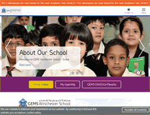 Tablet Screenshot of gemswinchesterschool-dubai.com